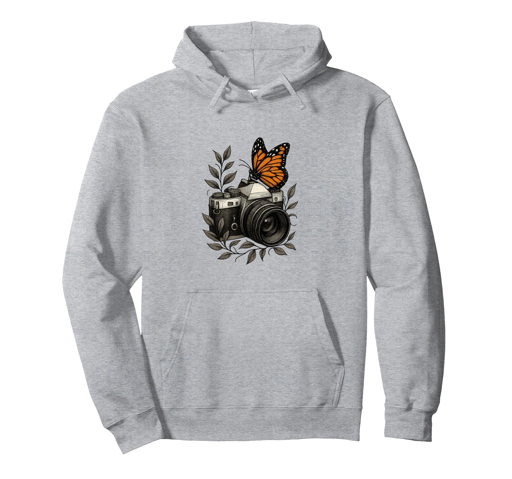 Vintage Camera Monarch Butterfly Nature Art Hoodie чёрный
Vintage Camera Monarch Butterfly Nature Art Hoodie чёрный