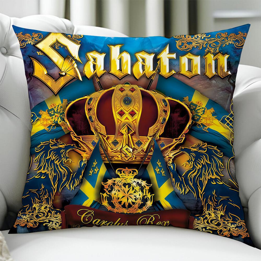 SSSabaton Rock Band cushion cover Birthday Anniversary Gifts Double Sided Printed Zipper Cushion Cover Soft Skin Bedding 30x30cm
SSSabaton Rock Band cushion cover Birthday Anniversary Gifts Double Sided Printed Zipper Cushion Cover Soft Skin Bedding 30x30cm
