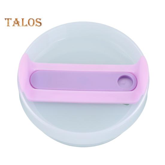 Крышка-трубочка для стакана 40 унций, устойчивая к проливам и брызгам, герметичная крышка для стакана, многоразовая крышка, не содержащая бисфенол-А, можно мыть в посудомоечной машине, универсальная крышка для стакана фиолетовый