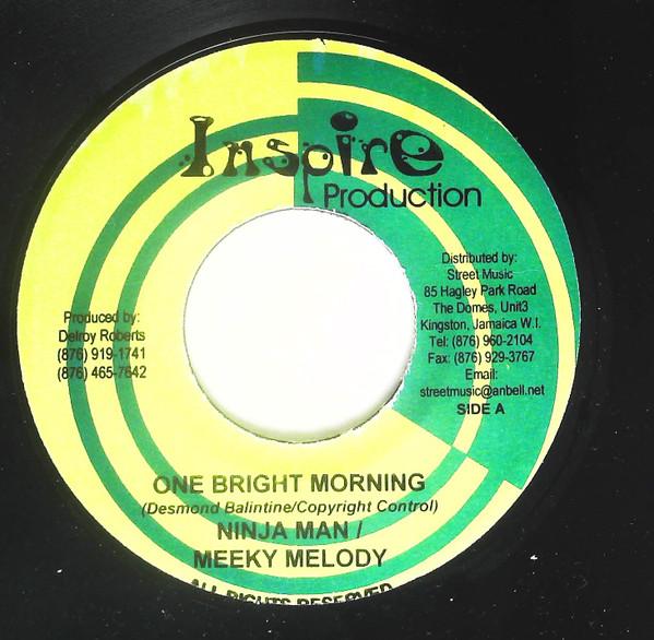 7inch Record NINJAMAN & MEEKIE MELODY - One Bright Morning NONE Inspire Product Jamaica Reggae, Ska & Dub Used
7inch Record NINJAMAN & MEEKIE MELODY - One Bright Morning NONE Inspire Product Jamaica Reggae, Ska & Dub Used