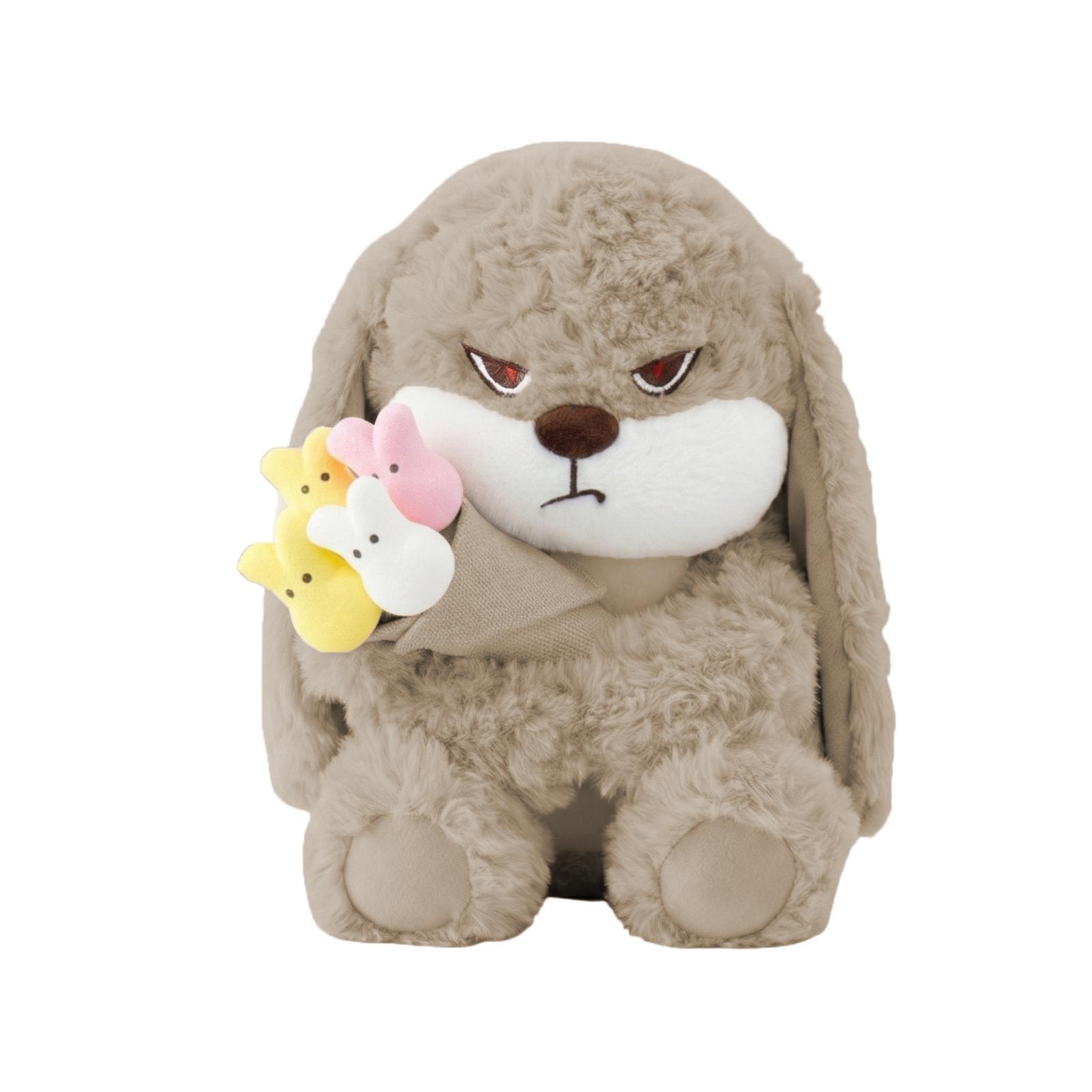 Plush Bunny Stuffed Animal with Long Ears Soft Cuddly Plush Toy Sitting Design Holding Small Plush Accessories Suitable for Gift or Decoration Use One Size
Plush Bunny Stuffed Animal with Long Ears Soft Cuddly Plush Toy Sitting Design Holding Small Plush Accessories Suitable for Gift or Decoration Use One Size