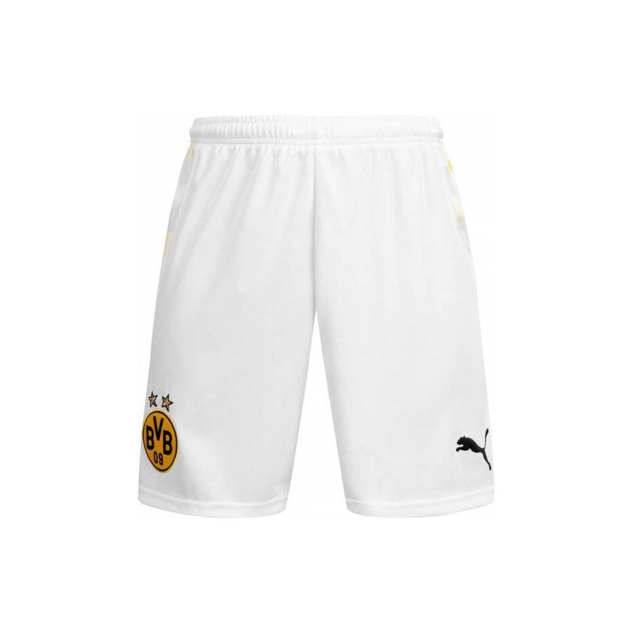 Puma X BVB SS22 Дышащие однотонные спортивные шорты с логотипом Мужские шорты белые 757175-03
Puma X BVB SS22 Дышащие однотонные спортивные шорты с логотипом Мужские шорты белые 757175-03