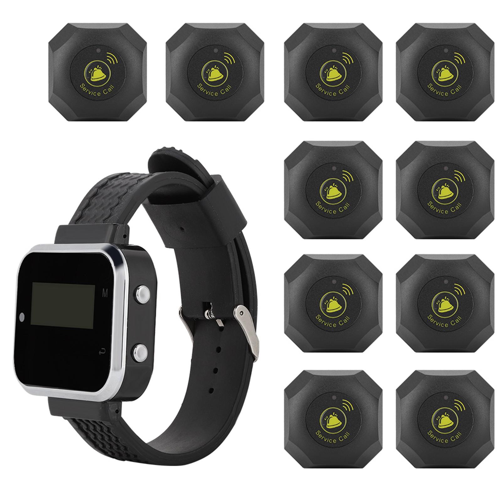 Наручные часы-пейджер, беспроводной пульт управления, кнопка вызова для официанта общественного питания EU Plug
Наручные часы-пейджер, беспроводной пульт управления, кнопка вызова для официанта общественного питания EU Plug