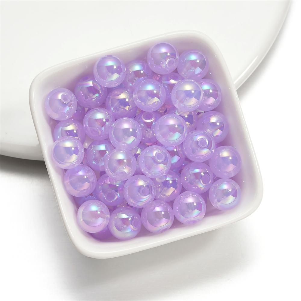 30pcs/Lot Acrylic Beads 9.5mm AB Color Round Spacer Loose Bead for DIY Necklace Bracelet Jewelry Making Accessories Supplies фиолетовый
30pcs/Lot Acrylic Beads 9.5mm AB Color Round Spacer Loose Bead for DIY Necklace Bracelet Jewelry Making Accessories Supplies фиолетовый