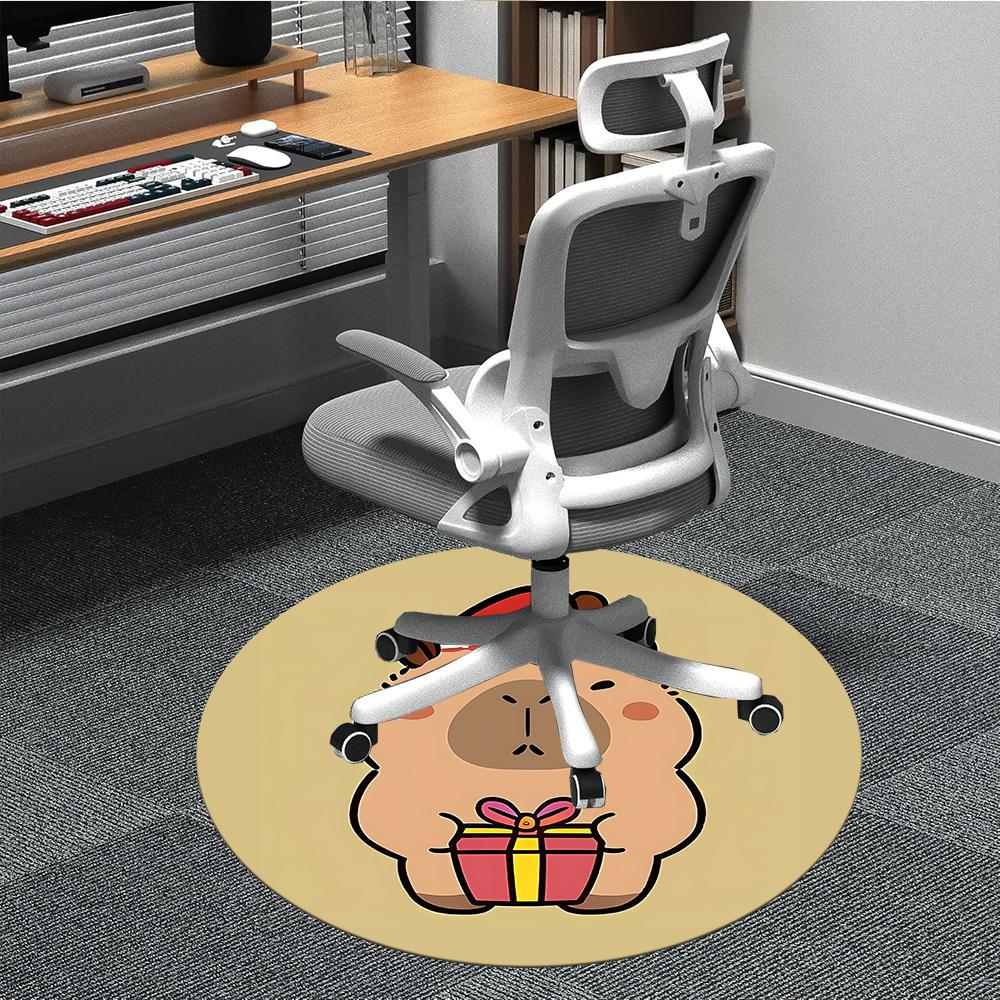 1pc Capybara Gift Chair Carpet for Office, Soft Flannel Throw Mat, Perfect for Office, Holiday Party Decoration Choice yy260209039 80cm by 80cm
1pc Capybara Gift Chair Carpet for Office, Soft Flannel Throw Mat, Perfect for Office, Holiday Party Decoration Choice yy260209039 80cm by 80cm