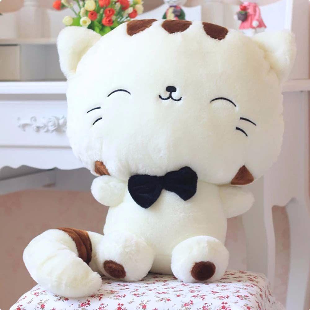 Gift Party Decor Stuffed Xmas Gift Stuffed Toys Sofa Pillow Cat with Bow Plush Dolls Doll Cushion білий
Gift Party Decor Stuffed Xmas Gift Stuffed Toys Sofa Pillow Cat with Bow Plush Dolls Doll Cushion білий
