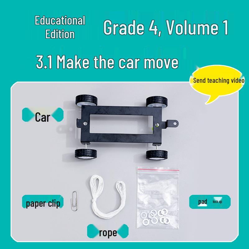 Fourth Grade Science Kit: Semester 1 - Car Movement Experiment Set
Fourth Grade Science Kit: Semester 1 - Car Movement Experiment Set