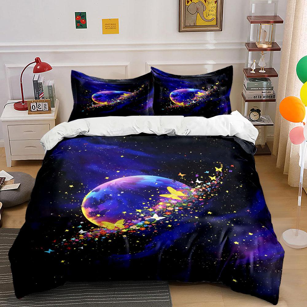 Planet and colorful butterflies. Bedding sets Duvet cover sets Duvet covers Pillowcases(1 * Duvet Cover 2 * Pillowcases, without duvet insert) 135x200cm
Planet and colorful butterflies. Bedding sets Duvet cover sets Duvet covers Pillowcases(1 * Duvet Cover 2 * Pillowcases, without duvet insert) 135x200cm