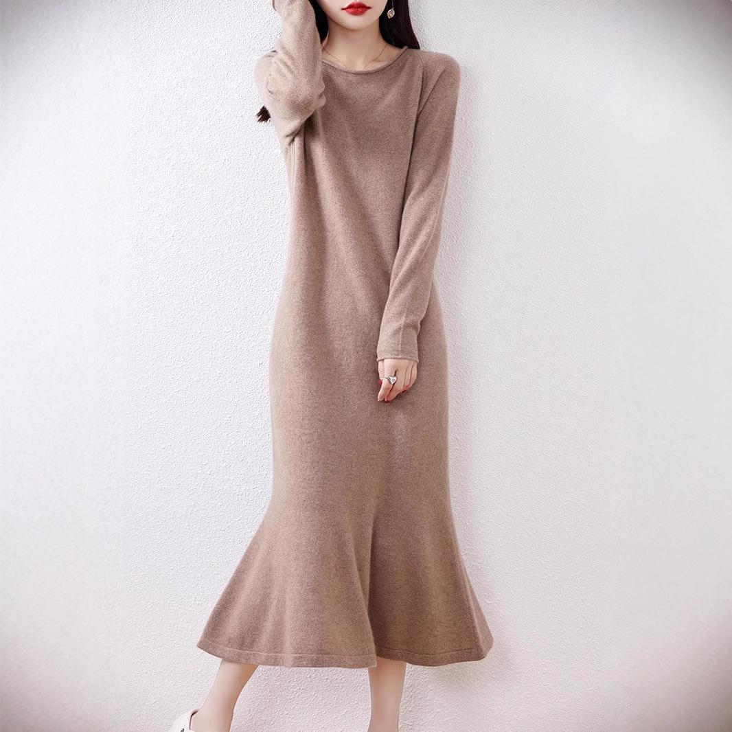 Women s 100% Wool Slimming Over-the-Knee Knitted Dress for Autumn/Winter XL (125-135 lbs)
Women s 100% Wool Slimming Over-the-Knee Knitted Dress for Autumn/Winter XL (125-135 lbs)