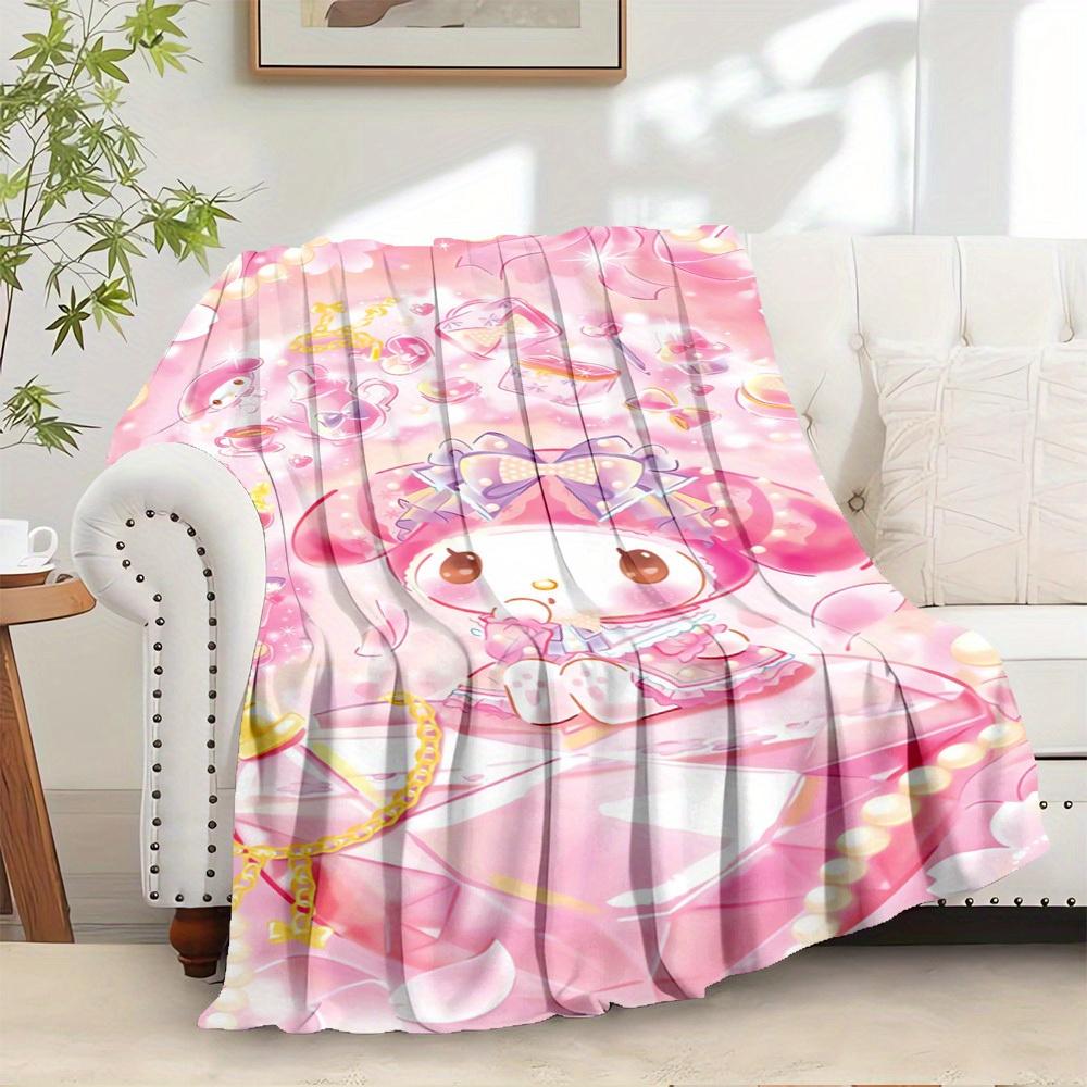 1pc Cute Cartoon Character My Melody Home Flannel Blanket - Seasonal Universal Cozy Washable Gift for All Ages, Suitable for All Family, Ava 130x150cm
1pc Cute Cartoon Character My Melody Home Flannel Blanket - Seasonal Universal Cozy Washable Gift for All Ages, Suitable for All Family, Ava 130x150cm