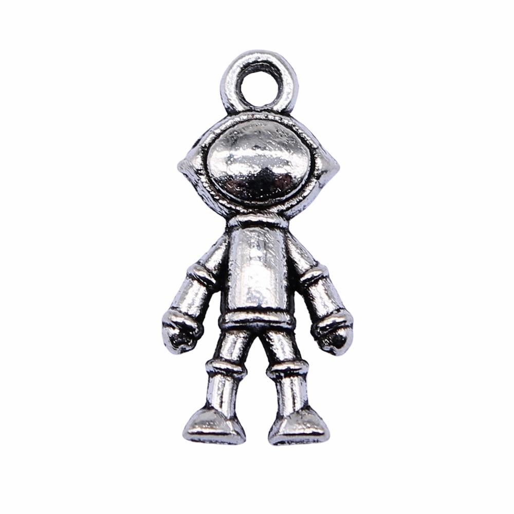 10шт Астронавт Шармы Амулеты Античное серебро Цвет Цинковый сплав 18X9mm
10шт Астронавт Шармы Амулеты Античное серебро Цвет Цинковый сплав 18X9mm