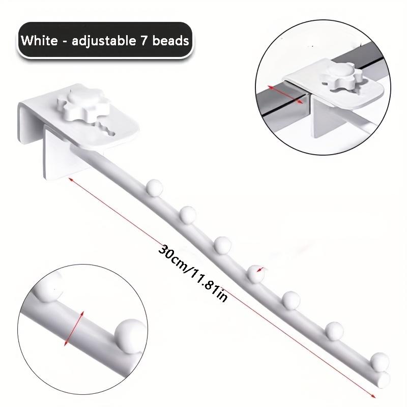 7-Bead Adjustable Dormitory Clothes Hook Swing Arm Clothes Hook Wall Mounted Hanger Space Saving Iron Home Storage белый
7-Bead Adjustable Dormitory Clothes Hook Swing Arm Clothes Hook Wall Mounted Hanger Space Saving Iron Home Storage белый