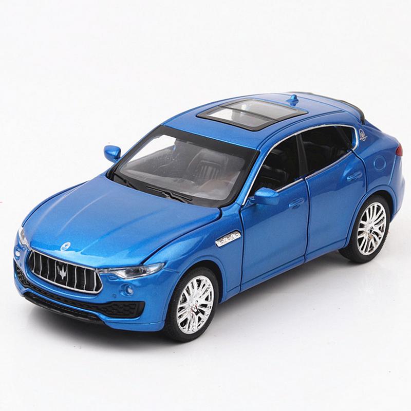 1:32-масштабная модель автомобиля из сплава Levante, литая под давлением игрушечная машинка, металлическая модель автомобиля с имитацией звука и света, коллекция детских игрушек в подарок
1:32-масштабная модель автомобиля из сплава Levante, литая под давлением игрушечная машинка, металлическая модель автомобиля с имитацией звука и света, коллекция детских игрушек в подарок