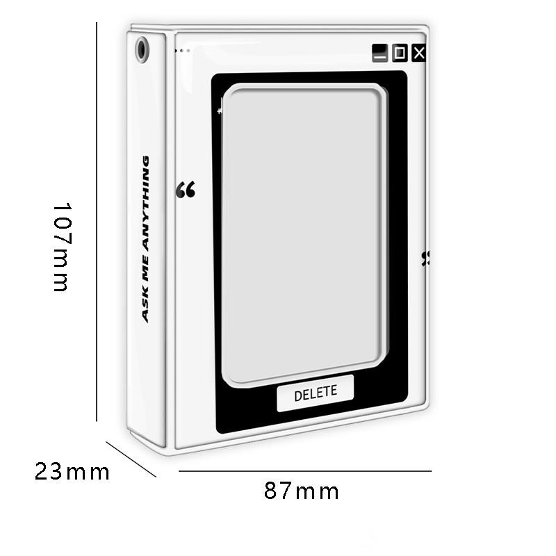 MINKYS Kawaii ins Envelope Shape Kpop Photocards Collect Book 3 inch Photo Cards Album Book School Stationery білий
MINKYS Kawaii ins Envelope Shape Kpop Photocards Collect Book 3 inch Photo Cards Album Book School Stationery білий