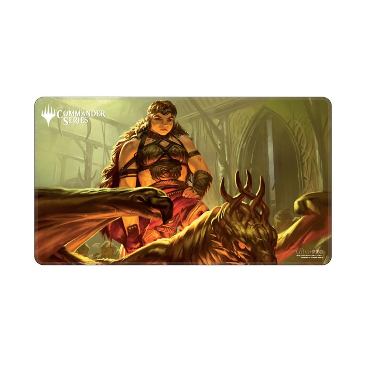 Ultra Pro Commander Series Mono Magda Stitch Playmat The Gathering Limited Edition MTG Gaming Accessories Очень большой коврик для мыши для геймеров - #1 -
Ultra Pro Commander Series Mono Magda Stitch Playmat The Gathering Limited Edition MTG Gaming Accessories Очень большой коврик для мыши для геймеров - #1 -