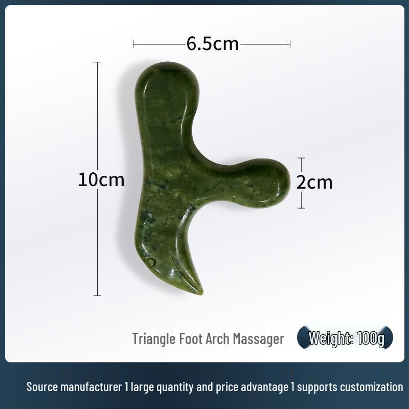 Xiuyan Jade Triangle Massage Stick for Foot Acupoints
Xiuyan Jade Triangle Massage Stick for Foot Acupoints