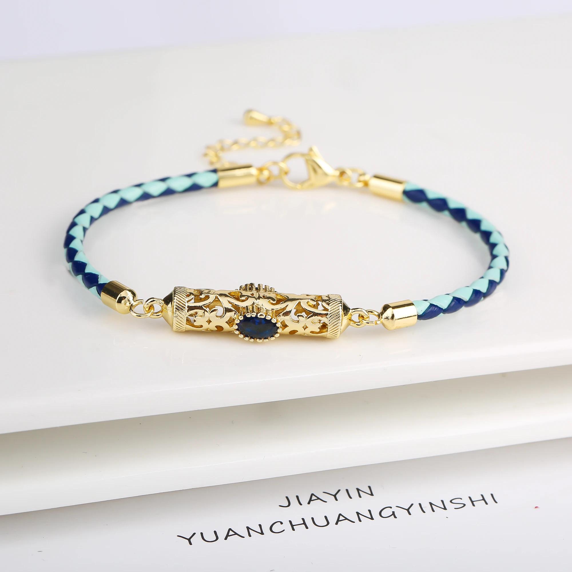4 Color Fashion Crystal Dragon Column Leather Braided Adjustable Bracelet Classic for Woman Birthday Wrist Zircon Couple Gift синий
4 Color Fashion Crystal Dragon Column Leather Braided Adjustable Bracelet Classic for Woman Birthday Wrist Zircon Couple Gift синий