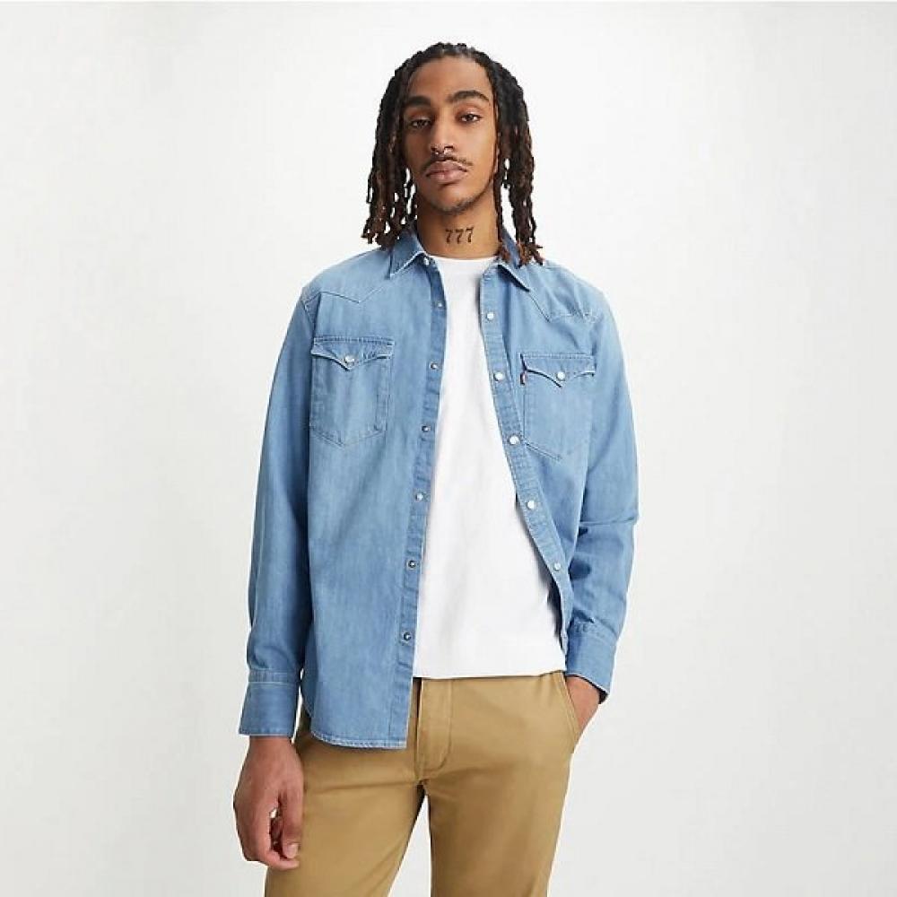 Levi S Men S baStow weStern Denim Shirt 85744 0047 105(XL)
Levi S Men S baStow weStern Denim Shirt 85744 0047 105(XL)