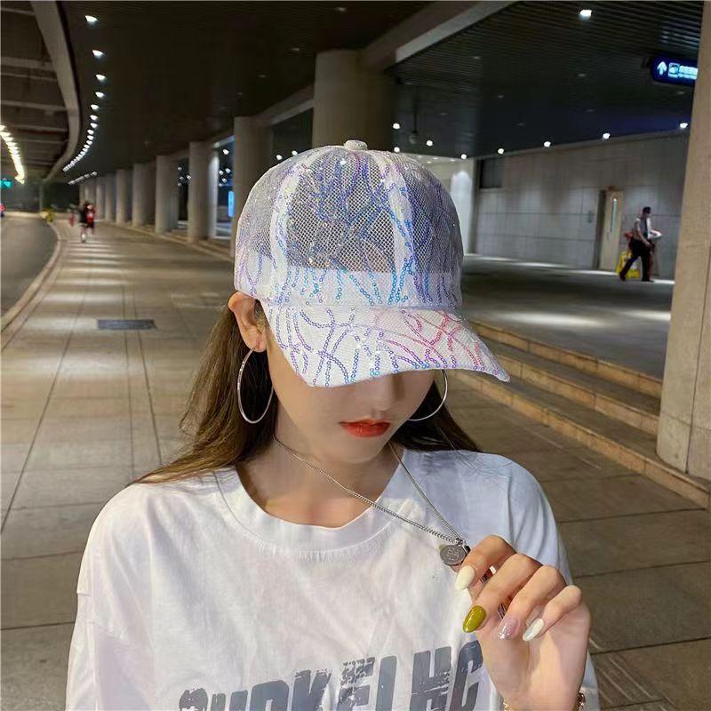 Sequins breathable mesh hat cap hat women s summer casual fashion outdoor sunshade baseball cap Adjustable белый
Sequins breathable mesh hat cap hat women s summer casual fashion outdoor sunshade baseball cap Adjustable белый