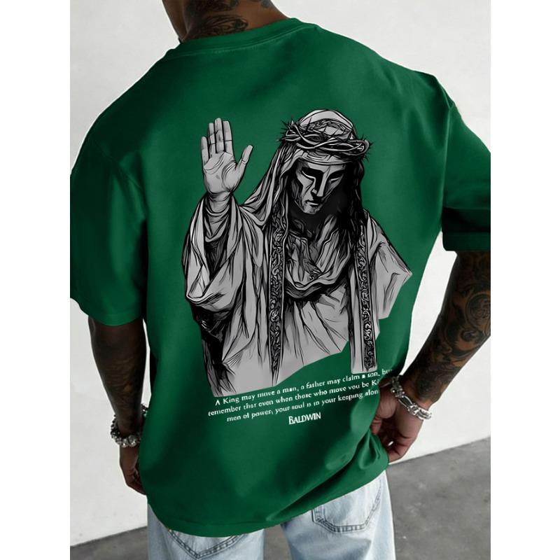 Men s round neck T-shirt, retro short sleeves XL
Men s round neck T-shirt, retro short sleeves XL