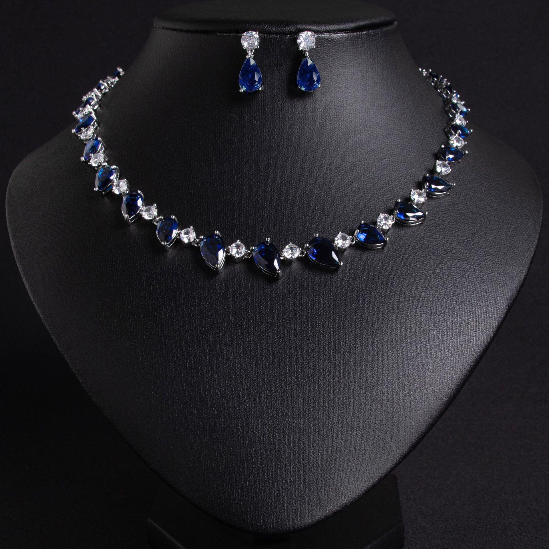 Women s Light Luxury Design Waterdrop Zircon Fashion Necklace Earring Set Elegant And Versatile With A Unique Design Sense Set
Women s Light Luxury Design Waterdrop Zircon Fashion Necklace Earring Set Elegant And Versatile With A Unique Design Sense Set