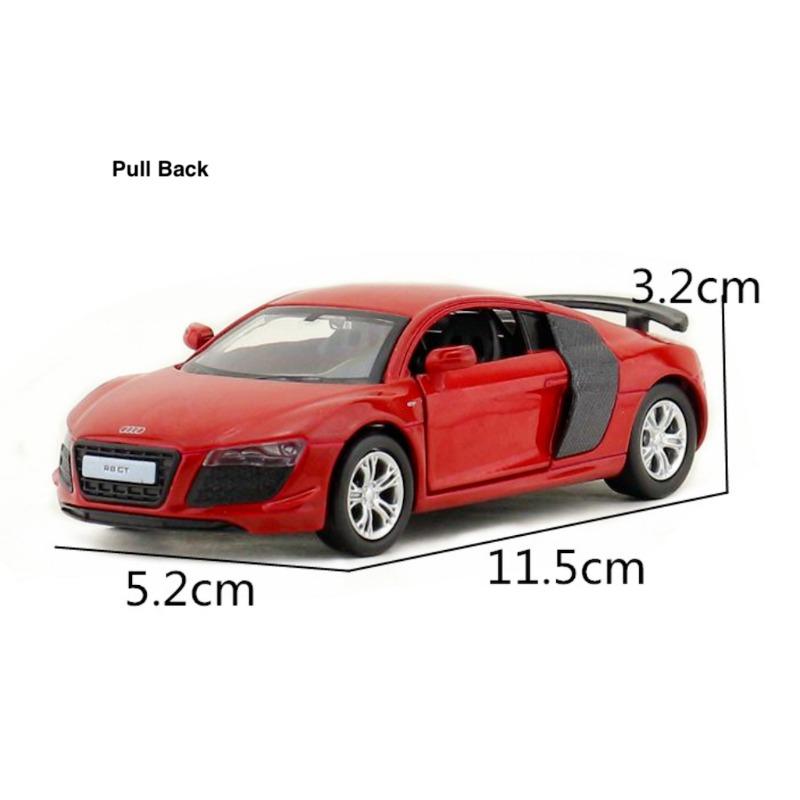 1:43 Red R8 GT Racing Sports Hatchback Модель литого металлического автомобиля BN
1:43 Red R8 GT Racing Sports Hatchback Модель литого металлического автомобиля BN