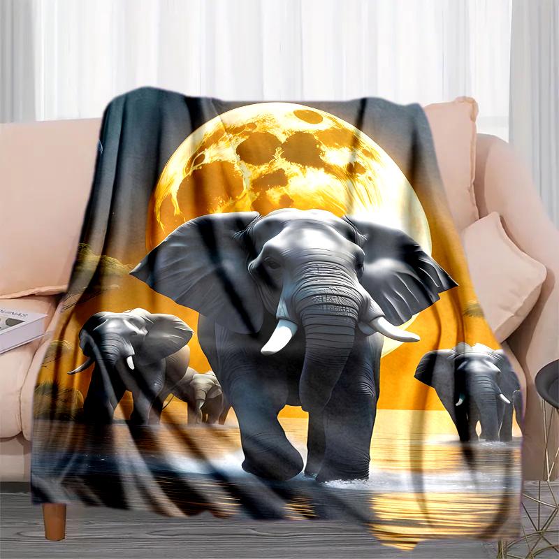 1PC Elephant Elements printed blanket, all season lightweight home office outdoor nap multifunctional blanket A14 80cm x 120cm
1PC Elephant Elements printed blanket, all season lightweight home office outdoor nap multifunctional blanket A14 80cm x 120cm