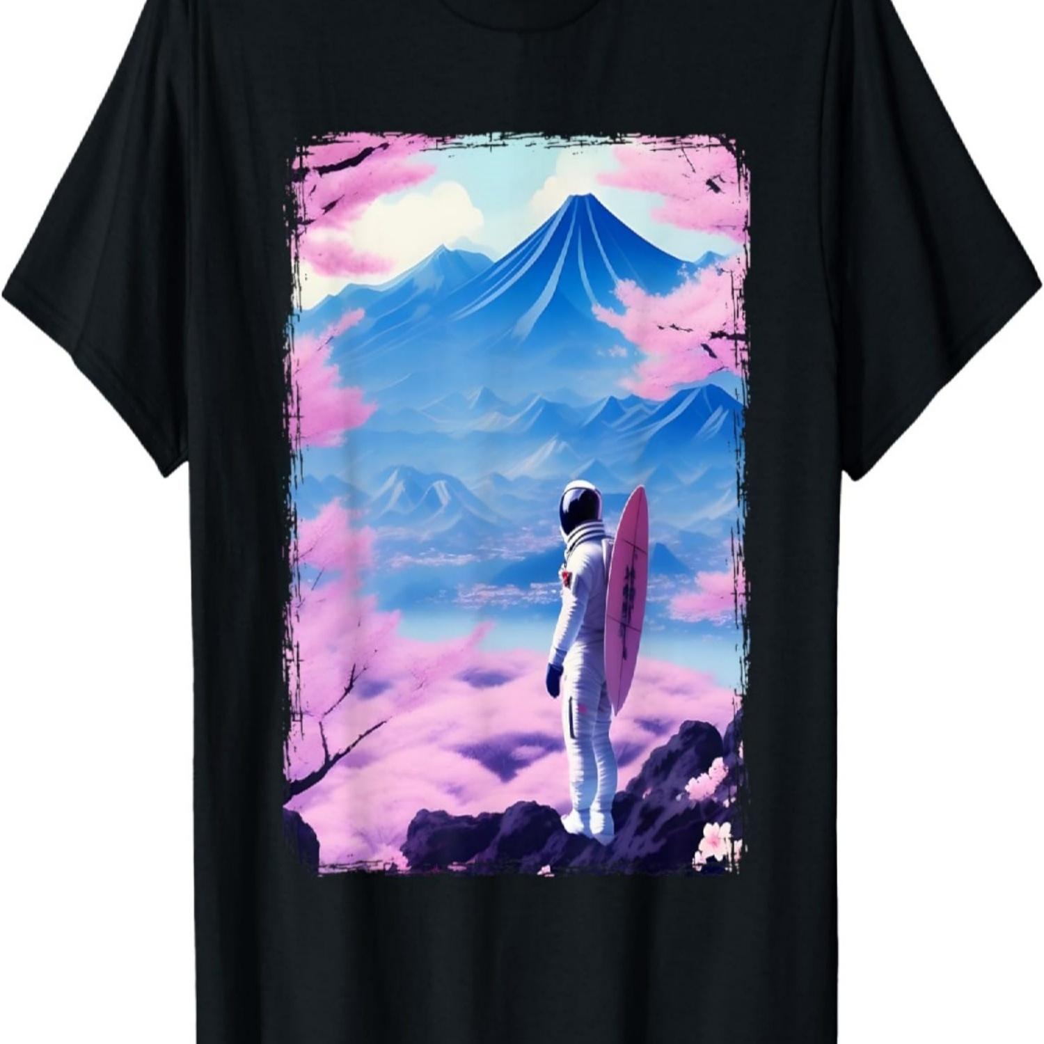 Japan Astronaut Landscape Sakura Cherry Blossom T-Shirt XXXXXL чорний
Japan Astronaut Landscape Sakura Cherry Blossom T-Shirt XXXXXL чорний