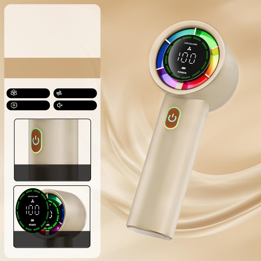 Ручной вентилятор Аккумулятор 3000 мАч Персональный Цифровой дисплей USB Перезаряжаемый для Путешествий На Открытом воздухе Школа Подарок бежевый
Ручной вентилятор Аккумулятор 3000 мАч Персональный Цифровой дисплей USB Перезаряжаемый для Путешествий На Открытом воздухе Школа Подарок бежевый