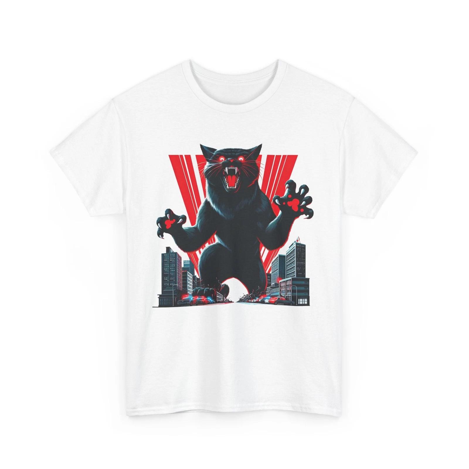 Catzilla T-Shirt for Cat Lovers – Cute & Funny Cat Godzilla Hybrid Tee S
Catzilla T-Shirt for Cat Lovers – Cute & Funny Cat Godzilla Hybrid Tee S
