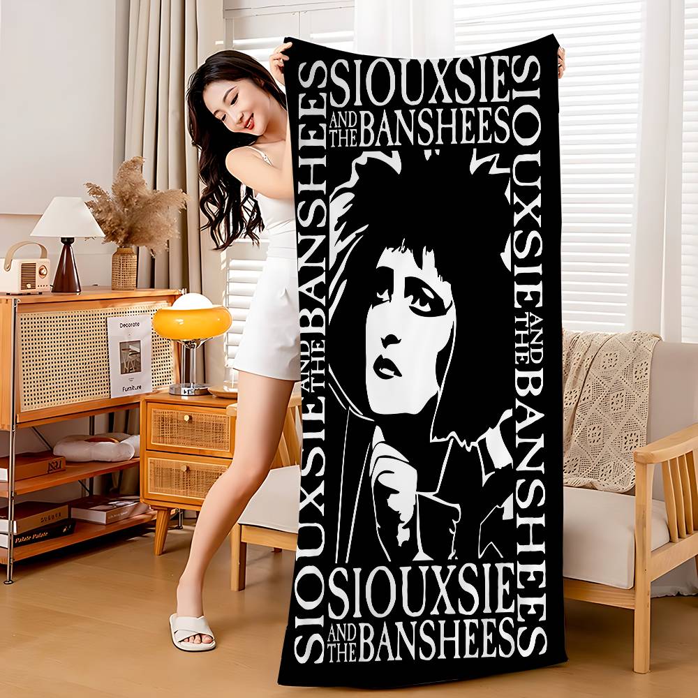 S-Siouxsie And The B-Banshees Microfiber Blanket Quick Drying Beach Towels Oversized Printing Super Absorbent Pool Towel W40*H60(CM)
S-Siouxsie And The B-Banshees Microfiber Blanket Quick Drying Beach Towels Oversized Printing Super Absorbent Pool Towel W40*H60(CM)