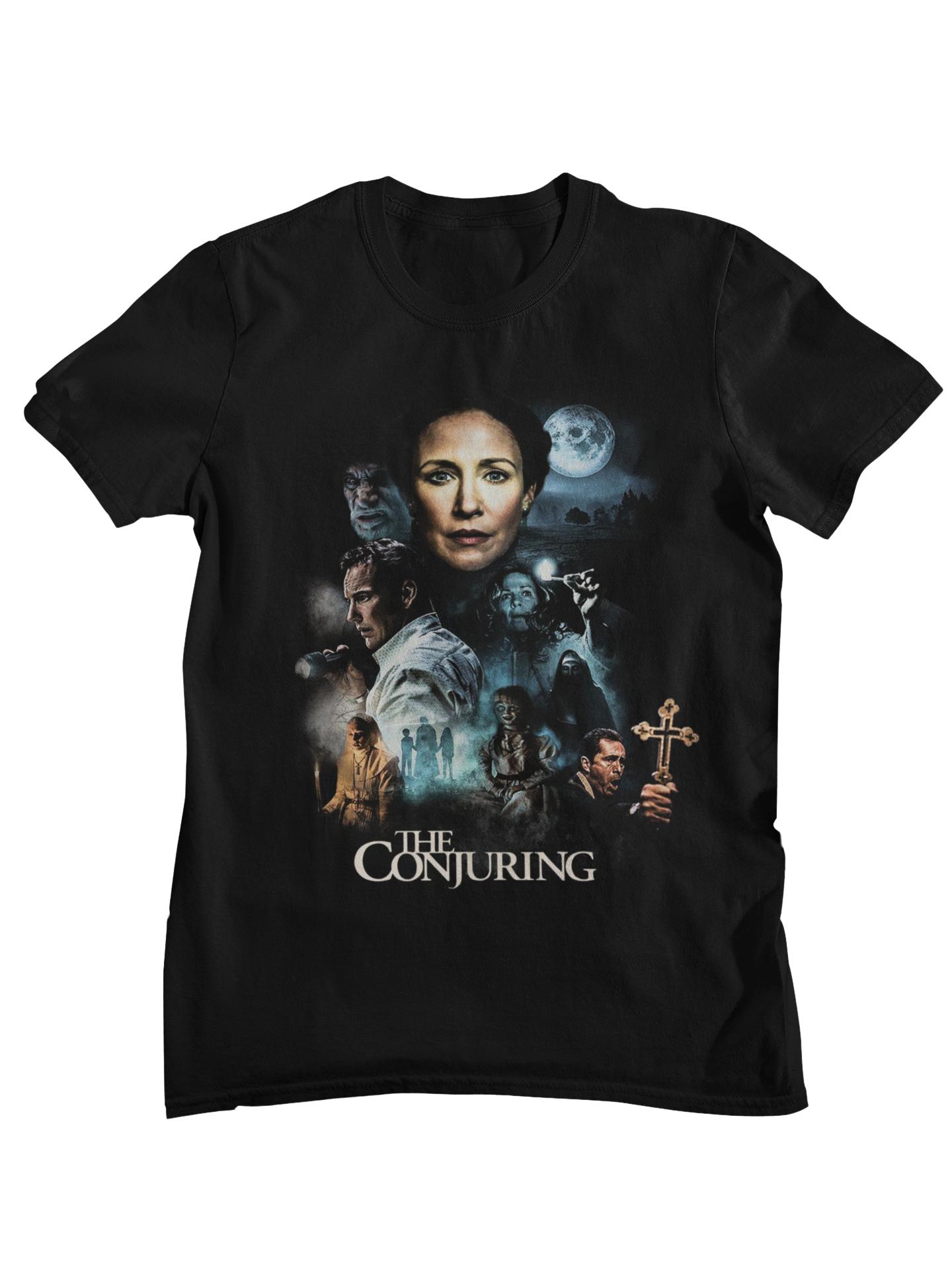 Retro Horror Movie Peripheral Short Sleeved Gothic Dark Aesthetic Tshirt for Unisex and Women High Street Niche Personalized Top 4XL
Retro Horror Movie Peripheral Short Sleeved Gothic Dark Aesthetic Tshirt for Unisex and Women High Street Niche Personalized Top 4XL