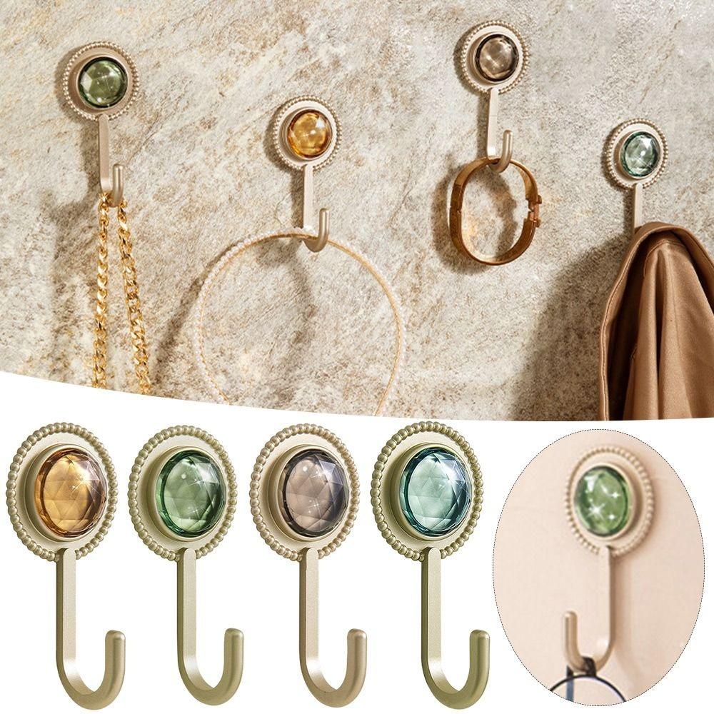 4 Pcs Without Punching Adhesive Hook Traceless Porch Door Back Light Luxury Hook Bathroom
4 Pcs Without Punching Adhesive Hook Traceless Porch Door Back Light Luxury Hook Bathroom