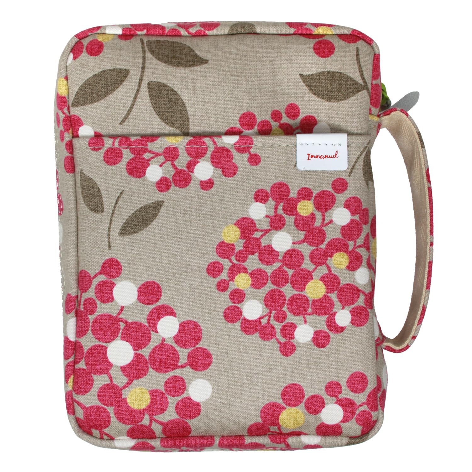 Bible cover Scandinavian pattern pink small size (pink, ((A6)) рожевий 
Bible cover Scandinavian pattern pink small size (pink, ((A6)) рожевий