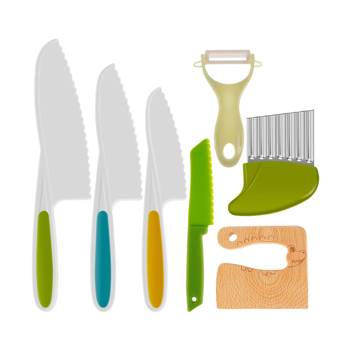 Kids Cooking Cutter Set Safe Kids Cooking Cutter Set Reusable Plastic Toddler Kitchen Cutter Set for Cutting Fruit Vegetable
Kids Cooking Cutter Set Safe Kids Cooking Cutter Set Reusable Plastic Toddler Kitchen Cutter Set for Cutting Fruit Vegetable