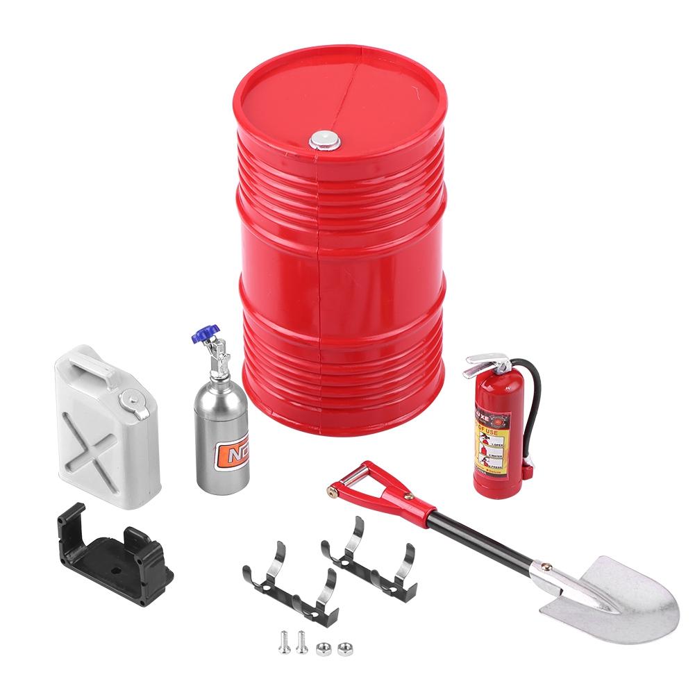 RC Crawler Accessory Decor Simulation Tool Part Car Shovel Fuel Tank Fire Extinguisher Set (#C)
RC Crawler Accessory Decor Simulation Tool Part Car Shovel Fuel Tank Fire Extinguisher Set (#C)