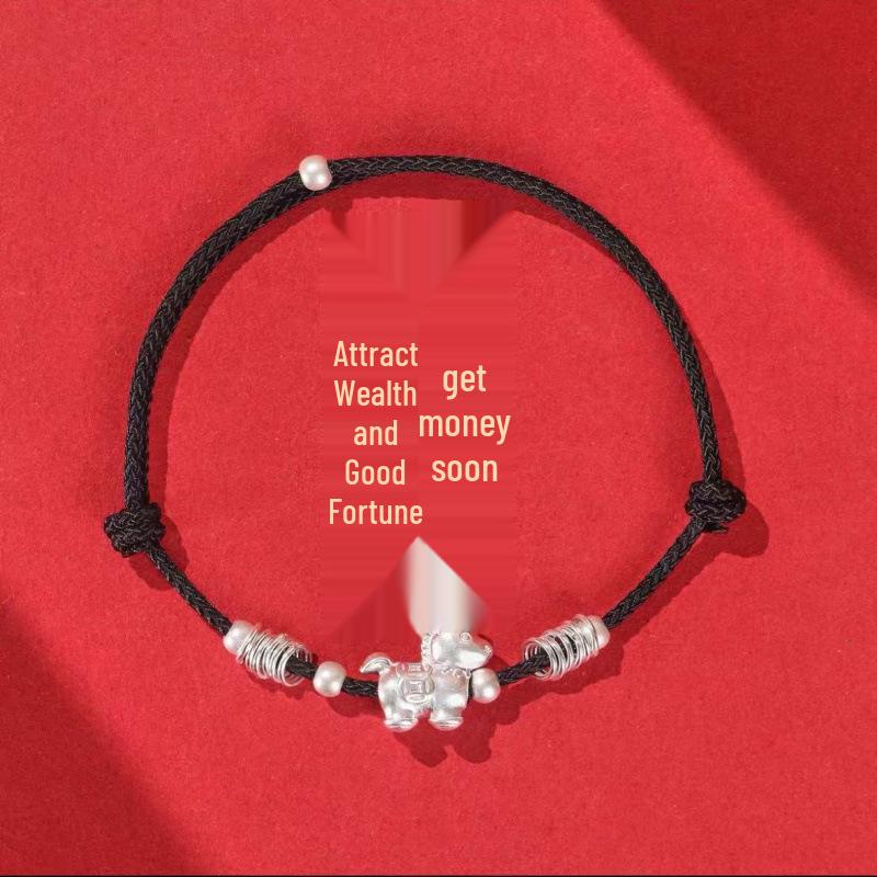 Horse Wealth Red String Bracelet: Attracts Luck & Prosperity, Hand-Woven, Niche High-End Gift for Year of the Horse
Horse Wealth Red String Bracelet: Attracts Luck & Prosperity, Hand-Woven, Niche High-End Gift for Year of the Horse