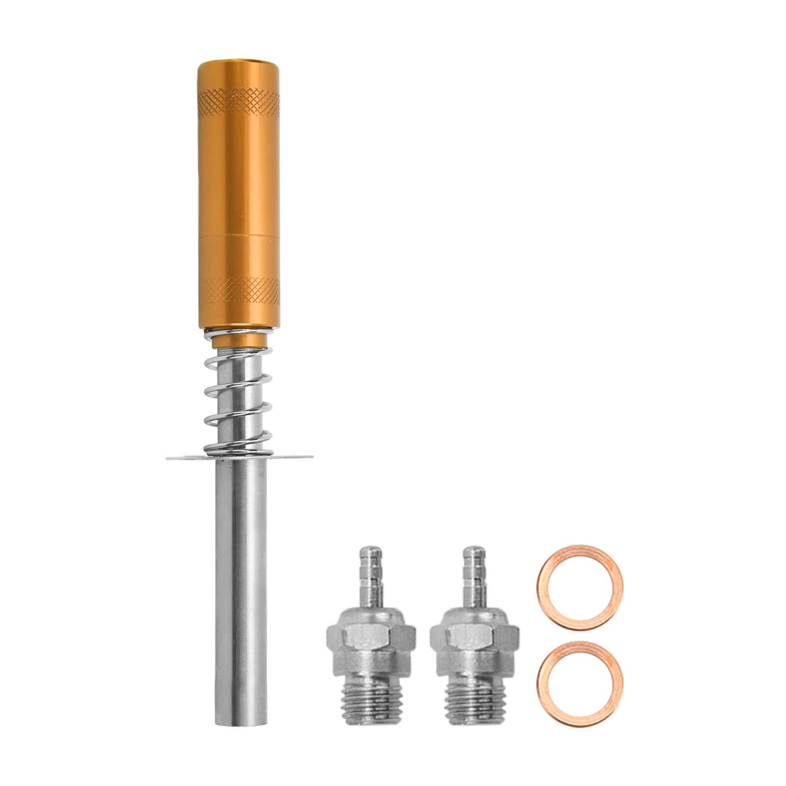 Glow Plug Igniter RC Engine Starter with N3 Glow Plug for RC Oil Powered Car Ship Methanol
Glow Plug Igniter RC Engine Starter with N3 Glow Plug for RC Oil Powered Car Ship Methanol