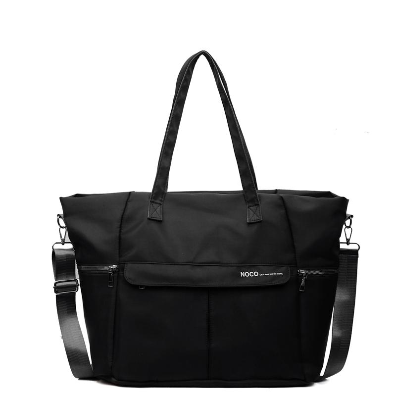 Жіноча сумка-тоут великої місткості, сумка через плече, однотонна студентська сумка на плече чорний
Жіноча сумка-тоут великої місткості, сумка через плече, однотонна студентська сумка на плече чорний