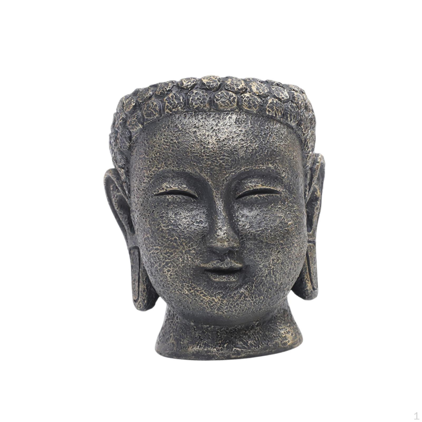 Buddha Head Resin Planter ,Flowerpot ,Buddha Figurine ,Decoration Container Flower Vase Decorative Style D
Buddha Head Resin Planter ,Flowerpot ,Buddha Figurine ,Decoration Container Flower Vase Decorative Style D