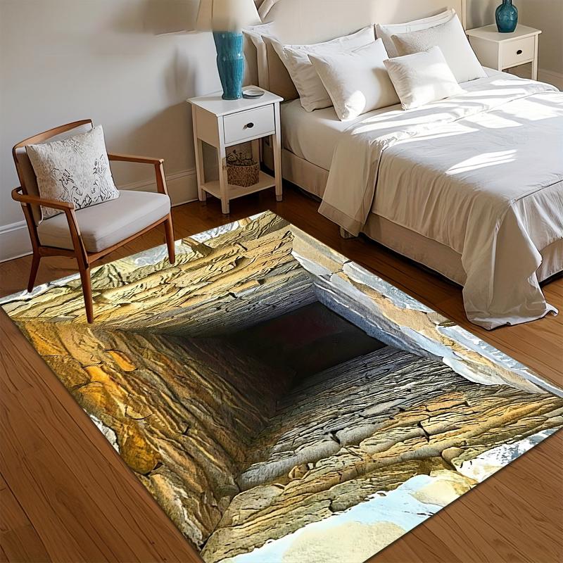 1 2D Illusion Endless Abyss Stone Trap Pattern Entry-level Mat, Vintage Country Carpet for L Bathrooms Bedrooms and Corridors 50cmx80cm
1 2D Illusion Endless Abyss Stone Trap Pattern Entry-level Mat, Vintage Country Carpet for L Bathrooms Bedrooms and Corridors 50cmx80cm