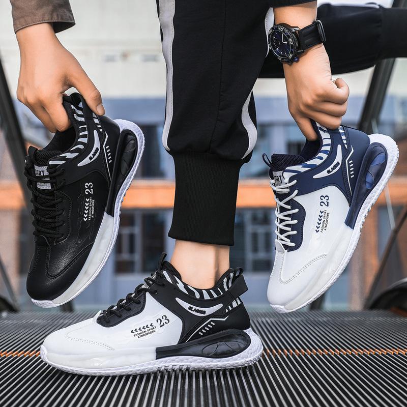Running shoes men s new fashion trendy, light and breathable outdoor travel shoes simple youth black and white casual sports shoes 39 чёрный
Running shoes men s new fashion trendy, light and breathable outdoor travel shoes simple youth black and white casual sports shoes 39 чёрный