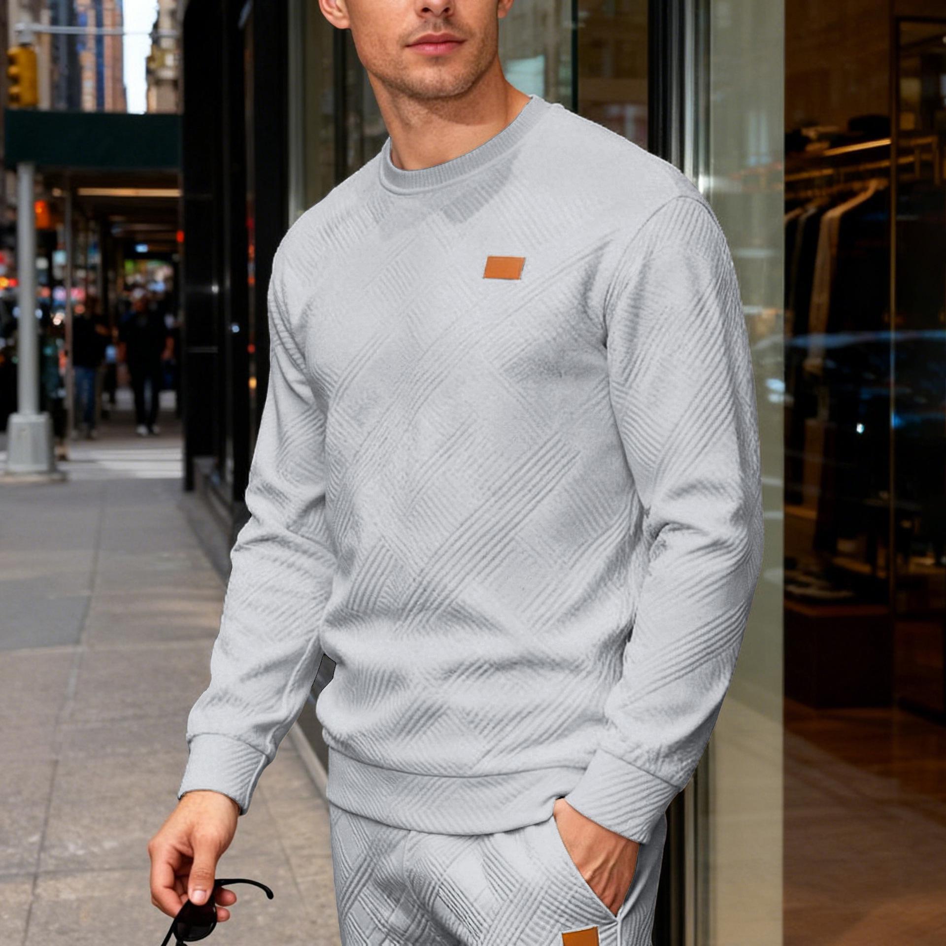 Men s American Style Casual Outdoor Sports Round Neck Textured Hoodie XXXL світло-сірий колір
Men s American Style Casual Outdoor Sports Round Neck Textured Hoodie XXXL світло-сірий колір