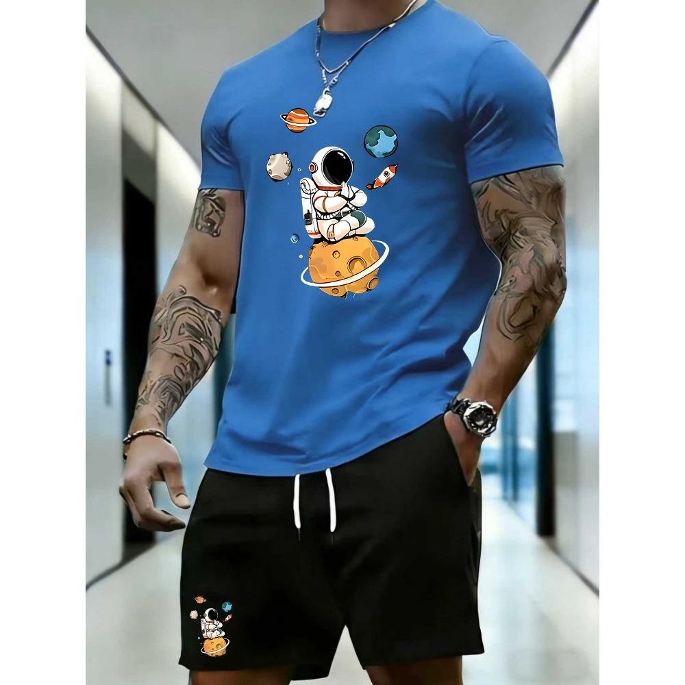 Trendy And Stylish Space-Themed Short-Sleeve Outfit XL
Trendy And Stylish Space-Themed Short-Sleeve Outfit XL