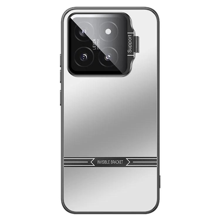 For Xiaomi 14 Matte Cell Phone Cases PC+TPU Cover with Lens Frame Kickstand
For Xiaomi 14 Matte Cell Phone Cases PC+TPU Cover with Lens Frame Kickstand