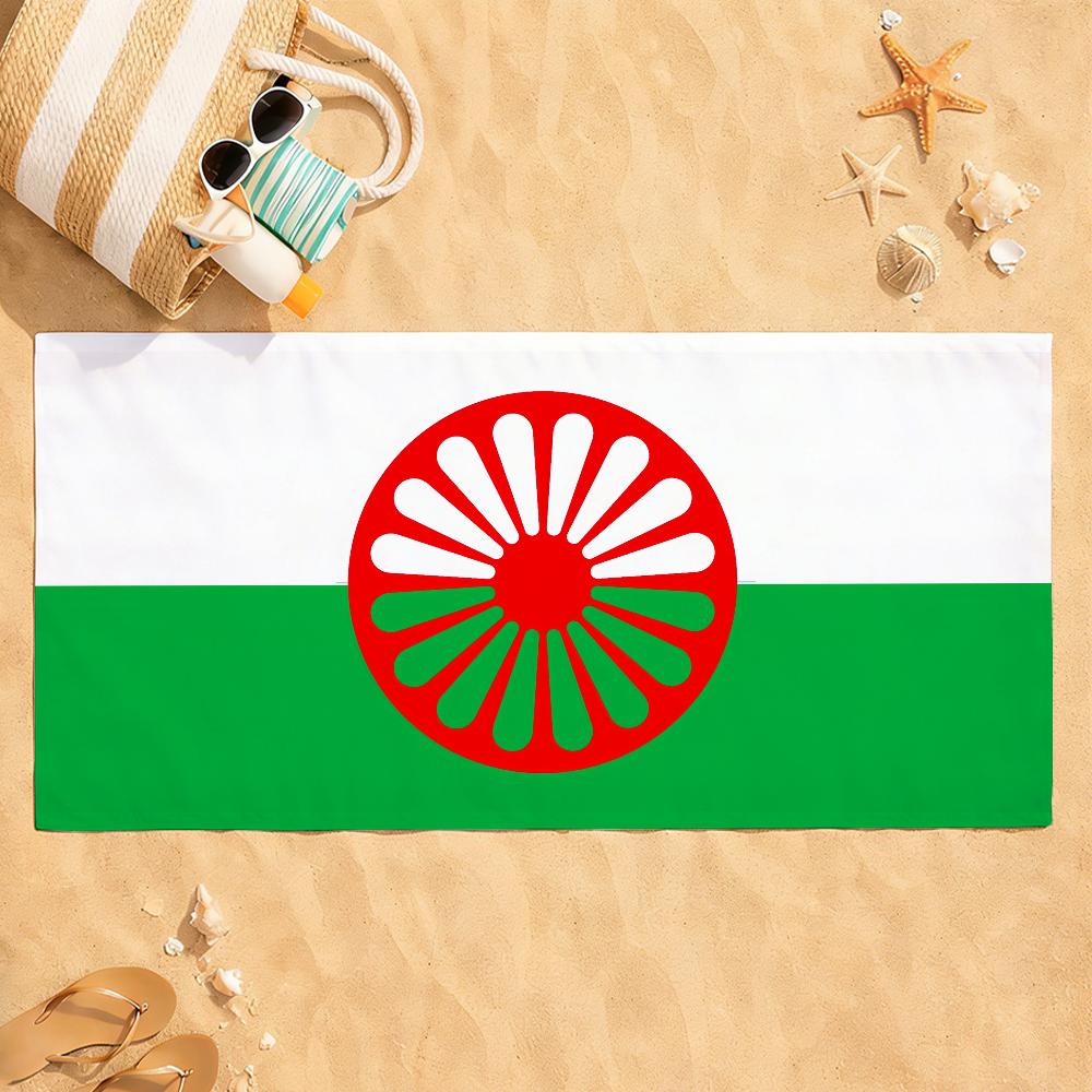 Gypsy Romani people Flag Towel Quick Dry Absorbent Beach Towel for Sports, Fitness, Swimming and Outdoor Activities W40*H60(CM)
Gypsy Romani people Flag Towel Quick Dry Absorbent Beach Towel for Sports, Fitness, Swimming and Outdoor Activities W40*H60(CM)