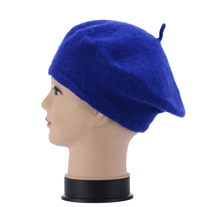 Женский осенне-зимний берет-бини из искусственной шерсти в корейском стиле One Size
Женский осенне-зимний берет-бини из искусственной шерсти в корейском стиле One Size