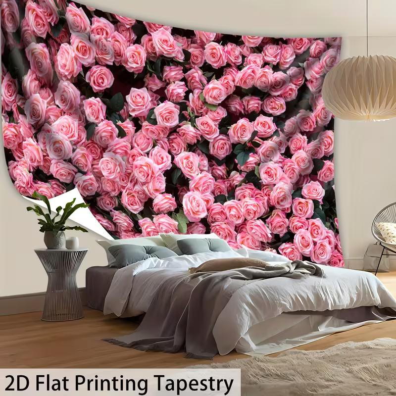 2D Aesthetic Pink Rose Tapestry All Over Flowers Background Cloth for Girls Room 47.2x31.5inch/120*80cm
2D Aesthetic Pink Rose Tapestry All Over Flowers Background Cloth for Girls Room 47.2x31.5inch/120*80cm