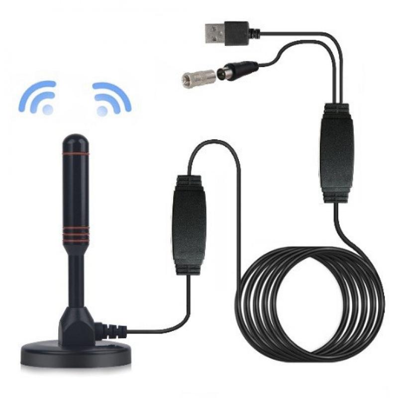 Digital TV Antenna with Secondary Amplification High Gain Ground Wave Receiver
Digital TV Antenna with Secondary Amplification High Gain Ground Wave Receiver