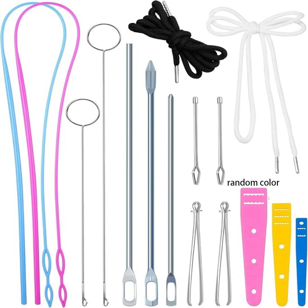 Drawstring Threader Tool Set Loop Turner Sewing Tool for Easy Hoodie Jacket Pants Threading DIY Sewing Tool for Drawstrings
Drawstring Threader Tool Set Loop Turner Sewing Tool for Easy Hoodie Jacket Pants Threading DIY Sewing Tool for Drawstrings